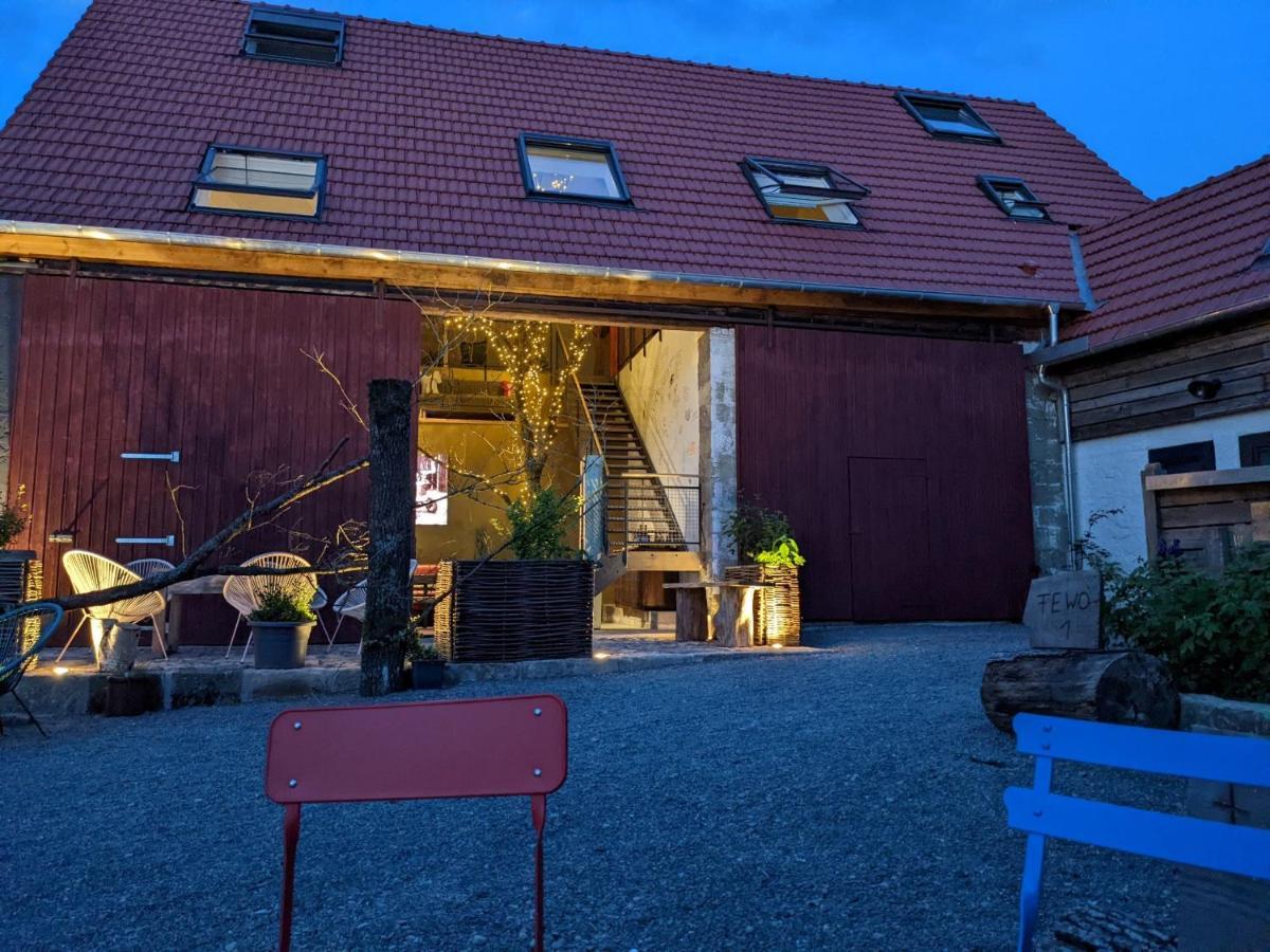 Schlafstaelle Apartment Geusfeld Bagian luar foto